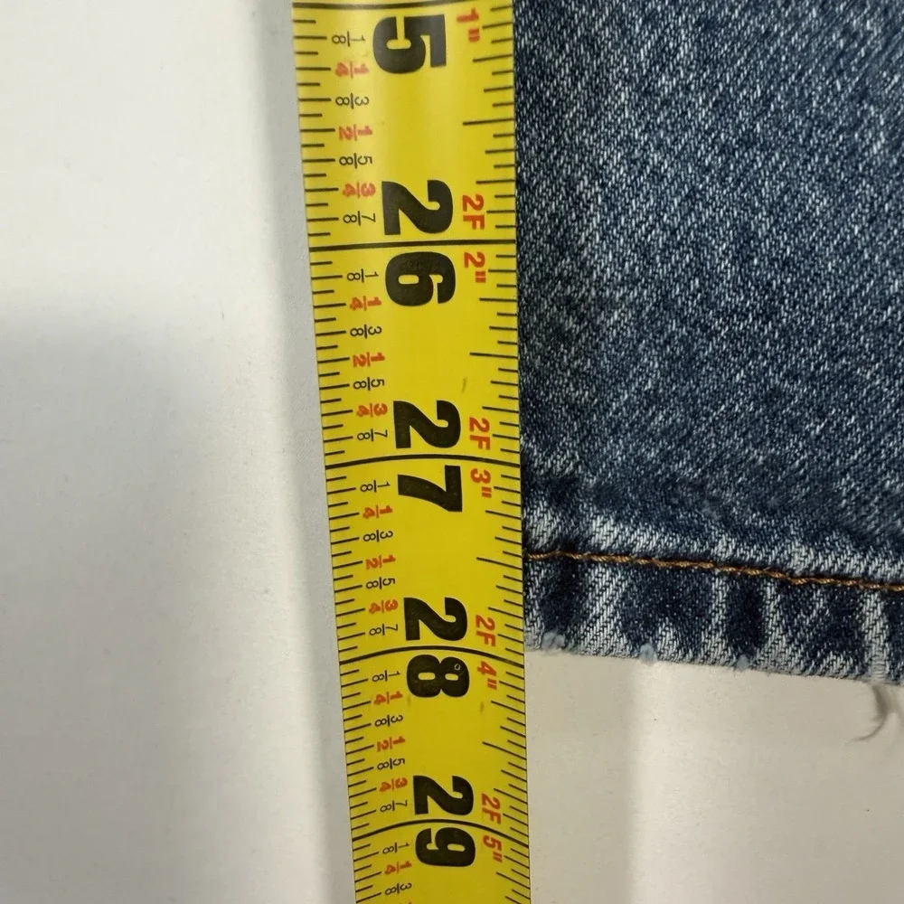 Levi's 505 Regular Fit Jeans Men's 36x30 Blue Denim Straight Leg Cotton Pants